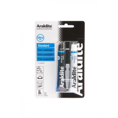 COLLE ARALDITE BLEUE 2 TUBES